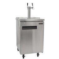 EdgeStar Dual Faucet Direct Draw Beverage Dispenser - Stainless Steel