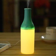 Happy Hours - Cool Bottle USB Air Humidifier with Led Night Lights Function / Aromatherapy Essential Oil Diffuser... N8
