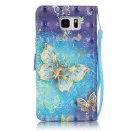 Galaxy Note 5 Case,Galaxy Note 5 Cover,ikasus Shiny Glitter Diamond Colorful Art Painting PU Leather Flip Wallet... N20