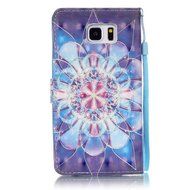 Galaxy Note 5 Case,Galaxy Note 5 Cover,ikasus Shiny Glitter Diamond Colorful Art Painting PU Leather Flip Wallet... N23