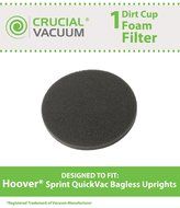 1 Hoover Dirt Cup Foam Filter, Fits Hoover Sprint QuickVac Bagless Upright Model # UH20040, Compare to Part #... N2