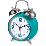 Sharp Twinbell Quartz Analog Alarm Clock (Blue)