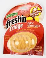 TekQuest Fresh N Fridge Refrigerator/Freezer Deodorizer, 3-Pack