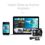 AKASO EK7000 4K WIFI Sports Action Camera Ultra HD Waterproof DV Camcorder 12MP 170 Degree Wide Angle 2 inch LCD... N14