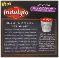 Indulgio Milk Chocolate Cocoa Single Serve for Keurig K-Cup Brewers, 24 Count N31