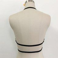 HOT Sale!Women Bandage Alluring Bra Bustier,Canserin Harness Elastic Cage Strappy Hollow Out N22