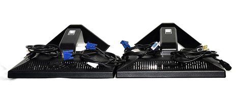 Dell 17 inch E177FP Black Flat LCD Set of 2 (Discontinued by Manufacturer) N3