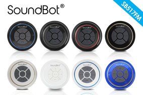 SoundBot&reg; SB518FM FM RADIO Water Resistant Bluetooth Wireless Shower Speaker Hands-Free Portable Speakerphone... N8