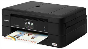 Brother Printer MFC-J680DW Wireless Color Photo Printer with Scanner, Copier &amp; Fax, Amazon Certified for Auto...