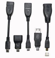 BobjGear Cable Adapter Set 5-Pack of Most Commonly Needed Adapters for Tablets and Devices: Micro USB OTG; Mini... N5