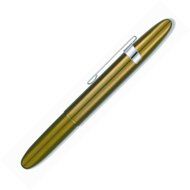 Lime Green Translucent Bullet Pen w/Clip consumer electronics