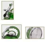 Lenox L-12185 SS Tea Kettle, 2.5-Quart, Gold N15