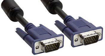Amphenol AV-SVGAH15FMM-200 Premium SVGA HD15 D-Sub Monitor Cable with Ferrites, Male/Male, 200', Black