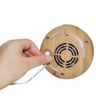 Essential Oil Diffuser, Euph 100ml Wood Grain Cool Mist Humidifer Ultrasonic Aromatherapy Oil Diffuser with 7... N12