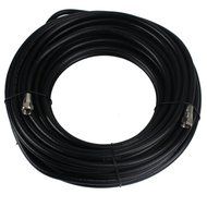 Perfect Vision 036012 50-Feet RG-6 Coaxial Cable with Ends, Black N3