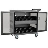 Tripp Lite 16-Port USB Charging Station Cabinet for Tablet, iPad &amp; Android, Charge &amp; Sync, Wall Mount (CS16USB) N31