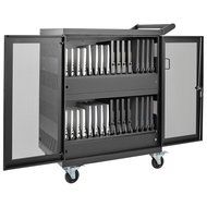Tripp Lite 16-Port USB Charging Station Cabinet for Tablet, iPad &amp; Android, Charge &amp; Sync, Wall Mount (CS16USB) N33