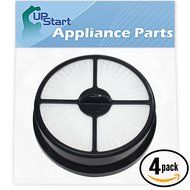 4-Pack Replacement Eureka AirSpeed Zuum AS5204A Vacuum HEPA Filter - Compatible Eureka 68115, HF-16 Filter