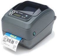 Zebra GX42-102710-000 GX420T Direct Thermal/Thermal Transfer Printer, Monochrome, 7.5" H x 7.6" W x 10" D, With...