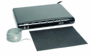 Tripp Lite Isobar 6 Outlet Under-Monitor Surge Protector, Dual USB Charging Ports, 8 ft. Cord, &amp; $100K INSURANCE... N6