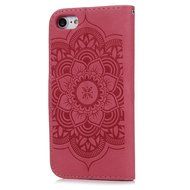 iPhone 7 Case (4.7 inch) - Wallet Folio Flip Embossed Campanula PU Leather Case with Stand Card Slots Slim Fit... N44
