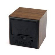 DZT1968&reg; Square Wooden LED Electronic Desktop Digital Alarm Clock N3