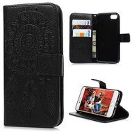 iPhone 7 Case (4.7 inch) - Wallet Folio Flip Embossed Campanula PU Leather Case with Stand Card Slots Slim Fit... N49