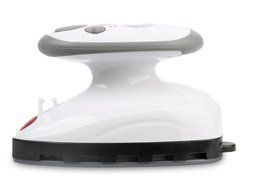 Small Mini Iron - Dual Voltage Compact Design, Great for Travel - Non-Stick Ceramic Soleplate - Dry or Steam Ironing... N3
