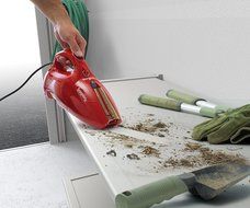 Dirt Devil Hand Vacuum Cleaner Scorpion Quick Flip Corded Bagless Handheld Vacuum SD20005RED N5