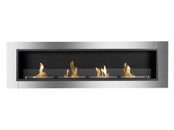 Ignis Ventless Bio Ethanol Fireplace Accalia with Safety Glass N5