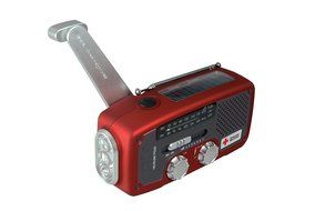 Et&oacute;n American Red Cross ARCFR160WXR Microlink Self-Powered AM/FM/NOAA Weather Radio with Flashlight, Solar Power... N2