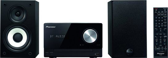 Pioneer X-cm32bt-bk Cd Receiver System with Bluetooth, Fm/am Tuner, and Ipod/iphone/ipad Playback Via USB (Black) N2