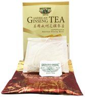 American Ginseng Tea, BEST American Ginseng Tea, 20 Tea Bags, Pure American Ginseng Roots grown in Wisconsin by... N2