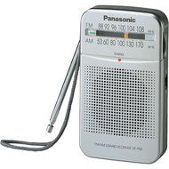 Panasonic All in One Compact Design Pocket Size Portable AM/FM Radio with Built-in Speaker, Earphone Jack, LED...