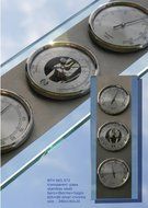 Contemporary Weather Station BTH085-572