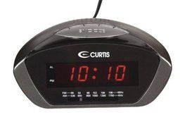 Curtis Am/fm Clock Radio Led