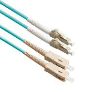 1m (3.28ft) LC-SC 10Gb 50/125 OM3 Duplex Multimode PVC Fiber Optic Cable N3