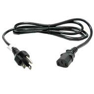 SF Cable, 50ft 18 AWG Universal Power Cord - IEC320 C13 to NEMA 5-15P 10A