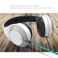 FRiEQ 3.5mm Male To Male Car and Home Stereo Cloth Jacketed Audio Cable (4 Feet/1.2M) for iPhone, iPad, iPod,... N4
