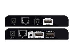 Monoprice Bit-Path AVTM Plus HDMI over Ethernet Extender Kit with HDMI Loop Out (1) N2