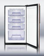 Summit FS408BLBI7IFADA: Commercially listed ADA Compliant 20" wide built-in undercounter all-freezer, -20(degree... N2