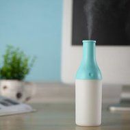 Happy Hours - Cool Bottle USB Air Humidifier with Led Night Lights Function / Aromatherapy Essential Oil Diffuser... N11