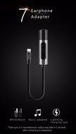 Iphone 7/7Plus Lighting to 3.5 Headphone Adapter (2in1) McDODO Charging Connector with adopted Personal Music... N3
