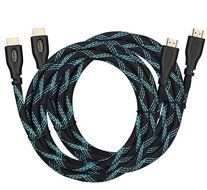PerleGear 4K High-Speed HDMI HDTV Cable - 6 Feet , Supports Ethernet, 3D, 4K and Audio Return N8