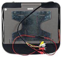 Rockville RVM18FD-BK 18&quot; TFT Black Flip Down Car Monitor w/ USB/SD/Video Games N46
