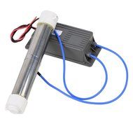 WEONE Grey Ozone Generator Ozone Quartz Tube for Plant Air Water Purfier Cleaner AC110V 3g/hr N2