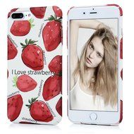 iPhone 7 Plus Case (5.5"), YOKIRIN Printed Fashion Full Matte Hard Touch Slim-Fit Flexible PC Texture Flower Coated... N37