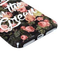 iPhone 7 Plus Case (5.5"), YOKIRIN Printed Fashion Full Matte Hard Touch Slim-Fit Flexible PC Texture Flower Coated... N41