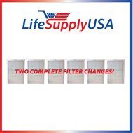 6 Filters - 2 Complete Sets - Air Purifier Set of Filters to fit ALL Blueair 500 and 600 Series ; Designed &amp; Engineered...