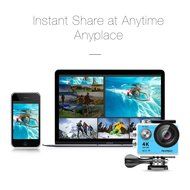 AKASO EK7000 4K WIFI Sports Action Camera Ultra HD Waterproof DV Camcorder 12MP 170 Degree Wide Angle 2 inch LCD... N16